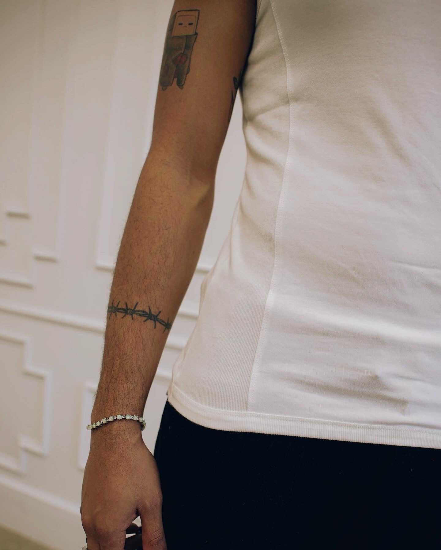 Half Ribbed tank tops