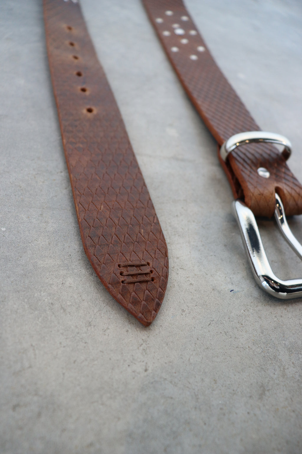 Diamond Embossed Belt