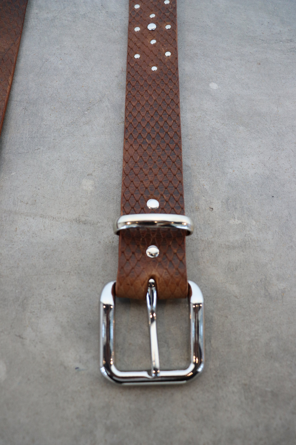Diamond Embossed Belt