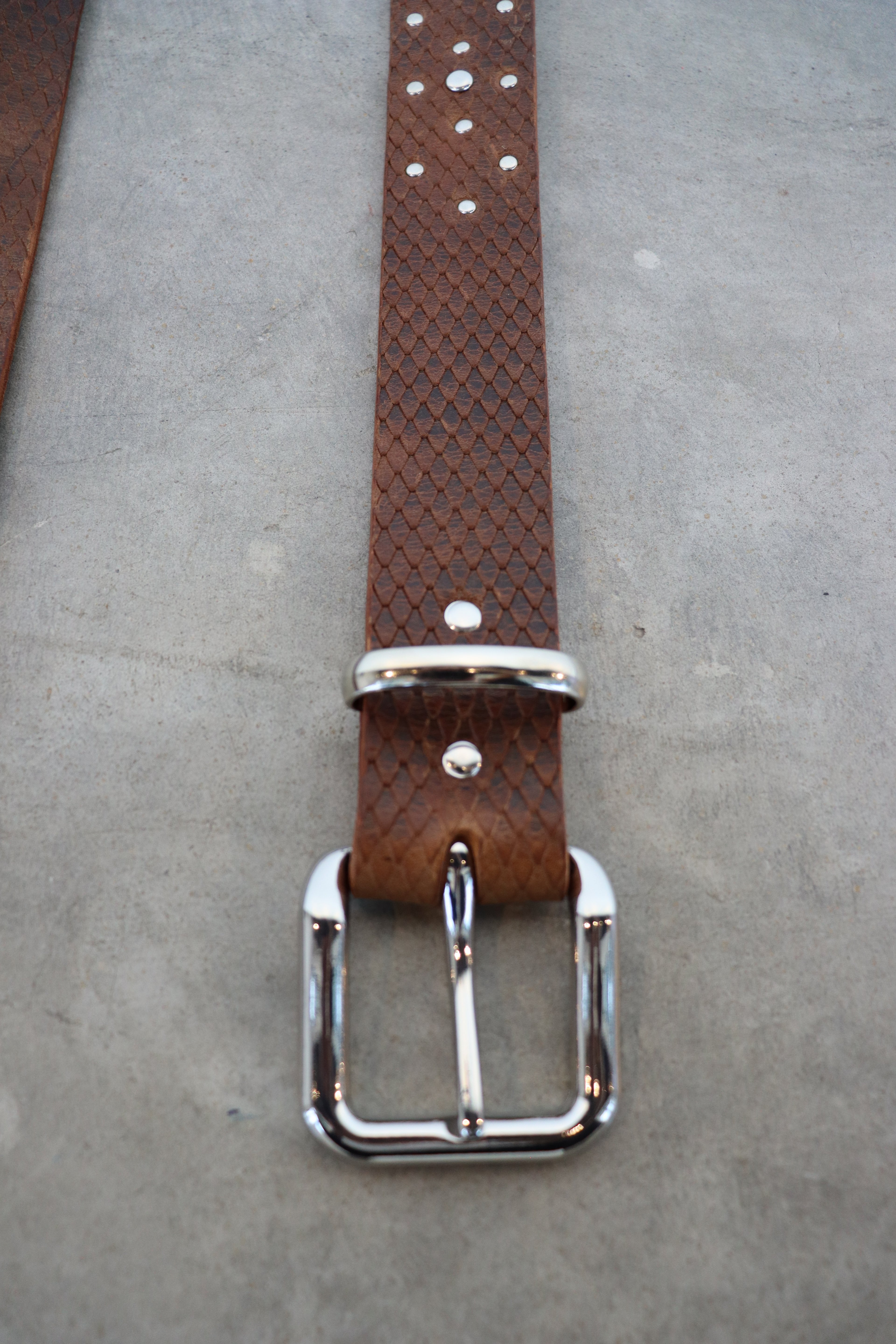 Diamond Embossed Belt