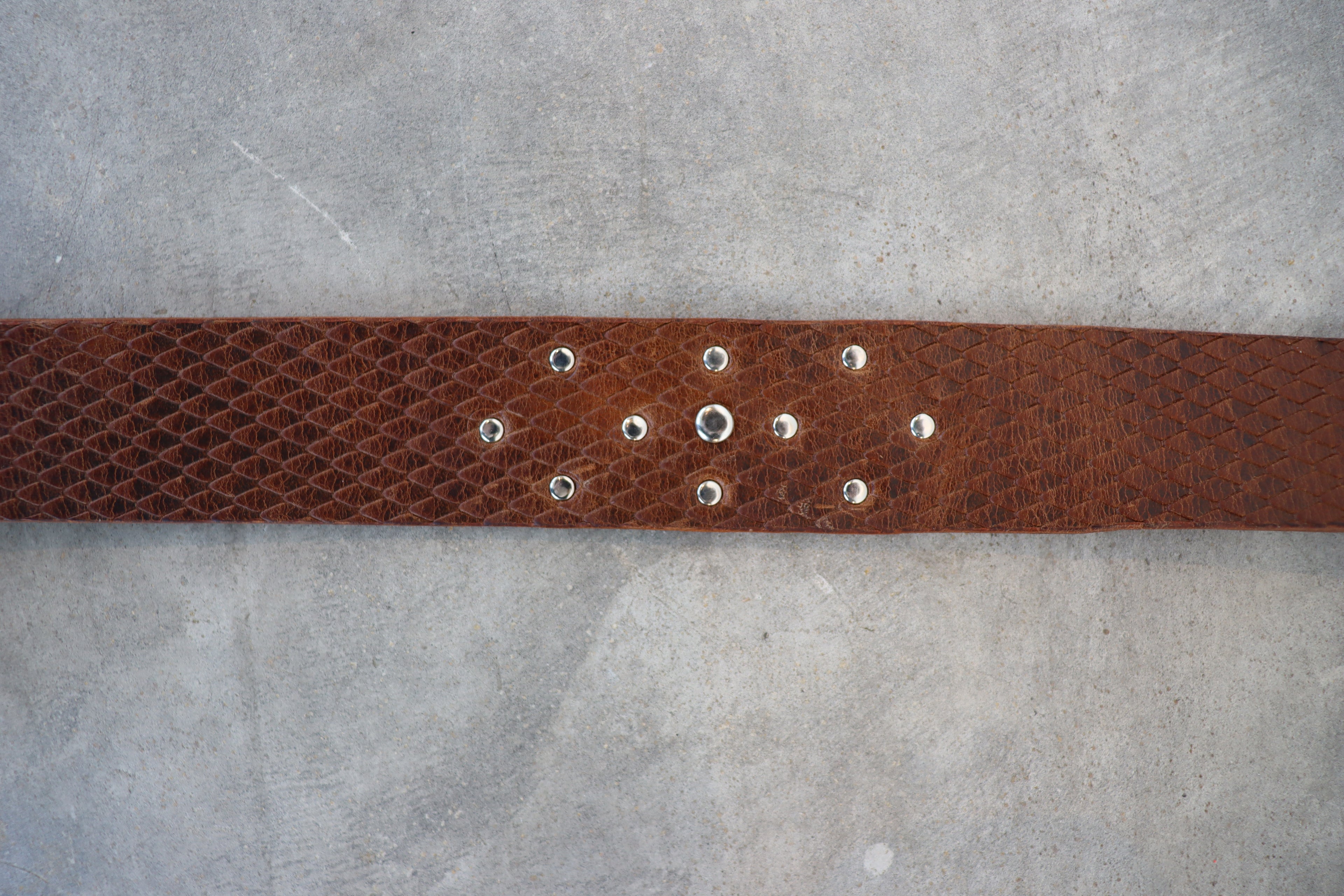 Diamond Embossed Belt